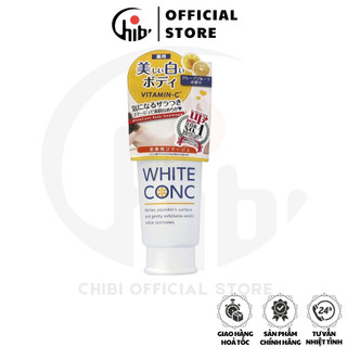 Tẩy tế bào chết White ConC Body CG dưỡng trắng toàn thân 180g xuất xứ Nhật Bản