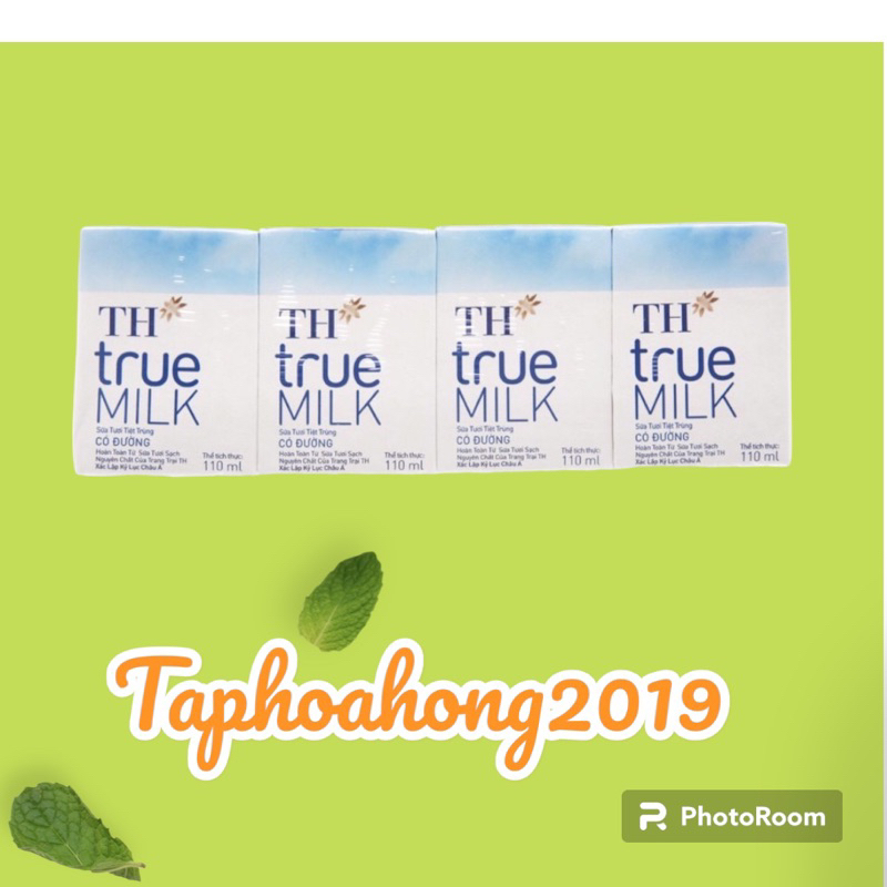 Sữa TH true Milk 110ml