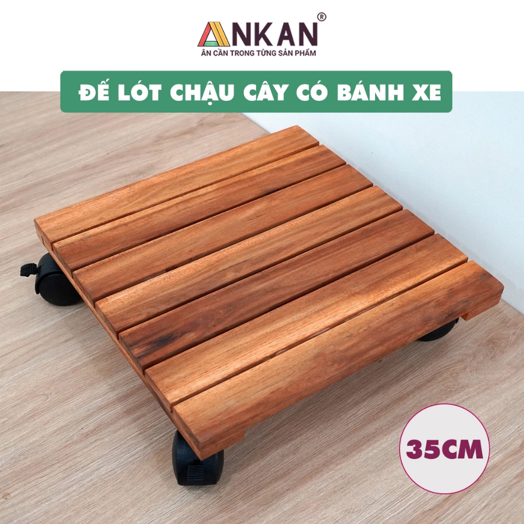 Đế Để Chậu Cây Loại Lớn 35cm Thiết Kế Mới Dùng Để Chậu Cây To Chịu Được Trọng Lượng Lên Đến 100kg Bền Đẹp