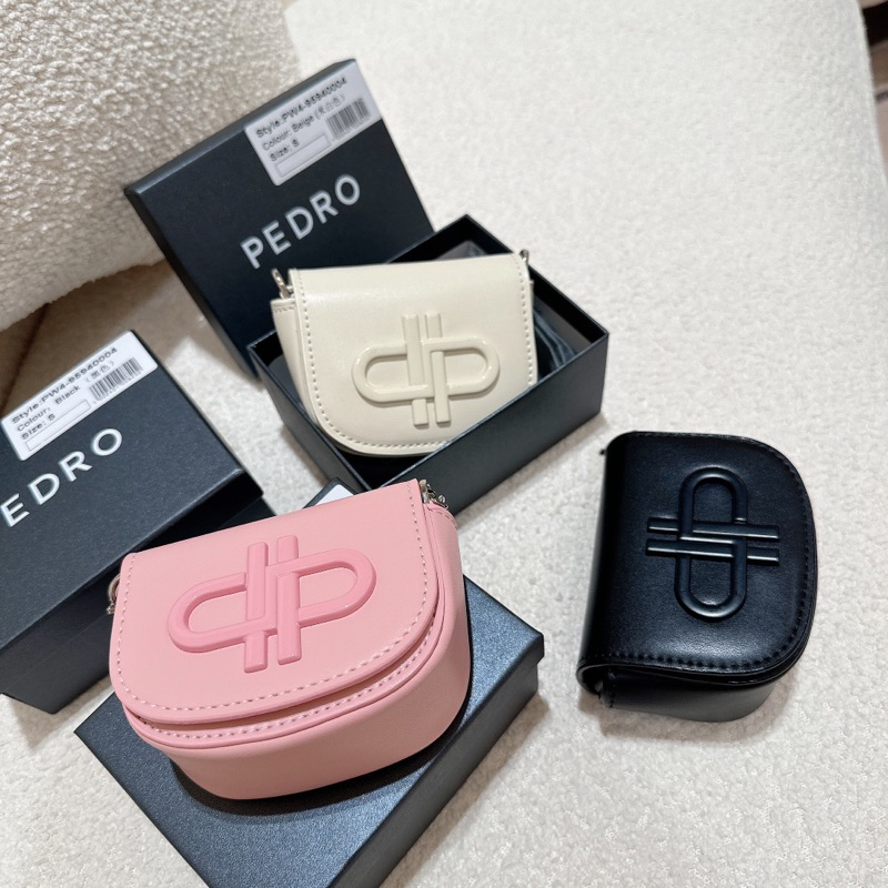 Túi đeo chéo nữ pedr o mini size 12cm da pu đẹp mẫu mới