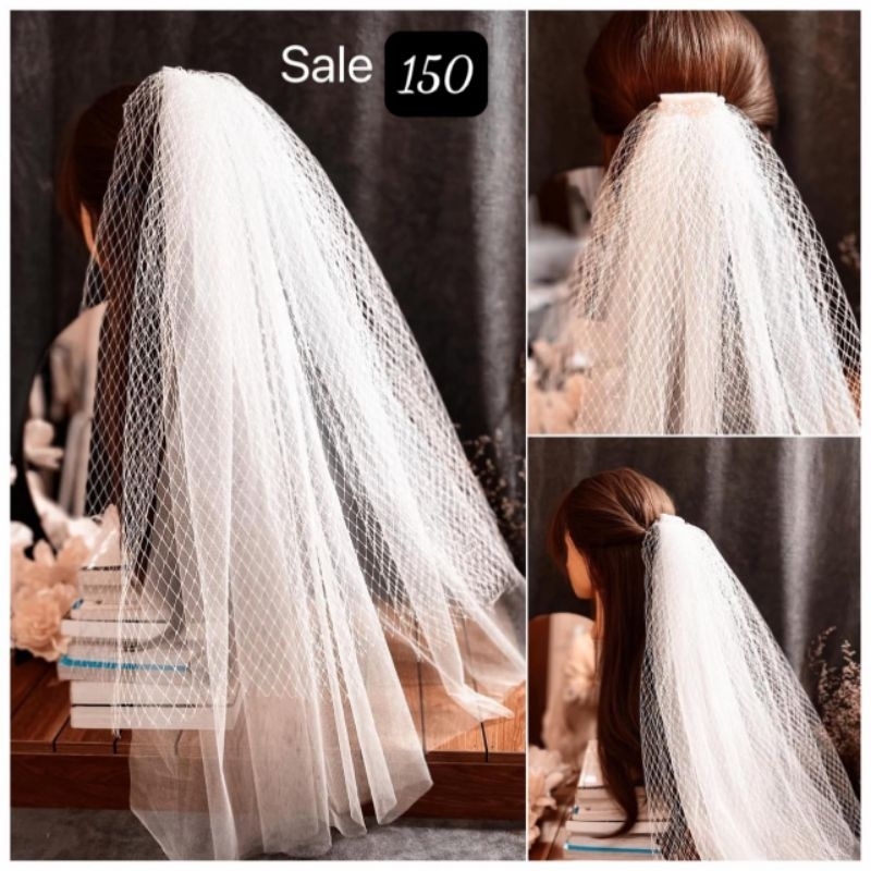 Voan lúp cô dâu chụp ảnh làm lễ