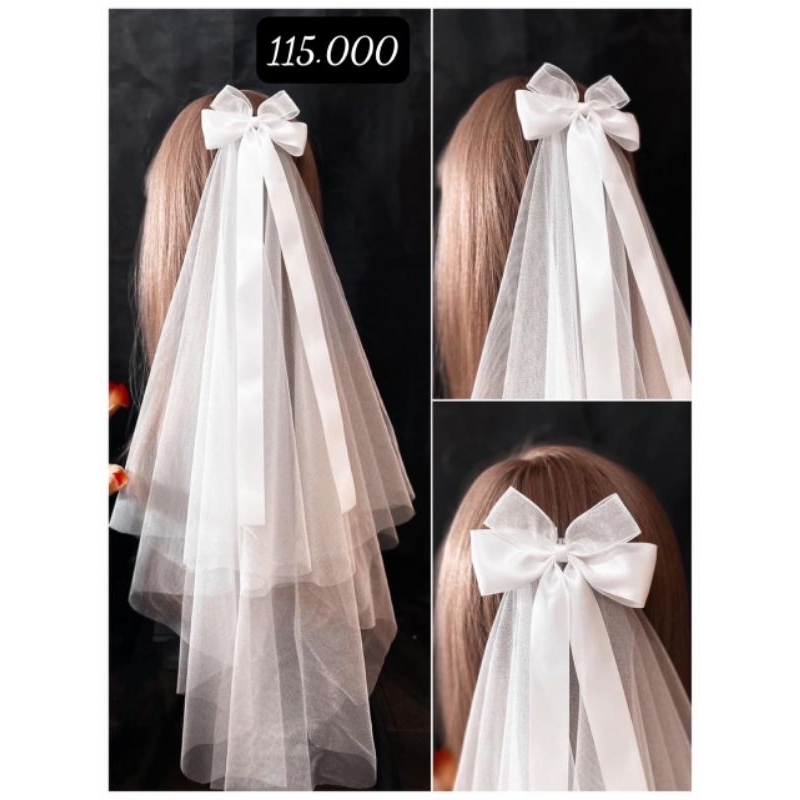 Voan lúp cô dâu chụp ảnh làm lễ