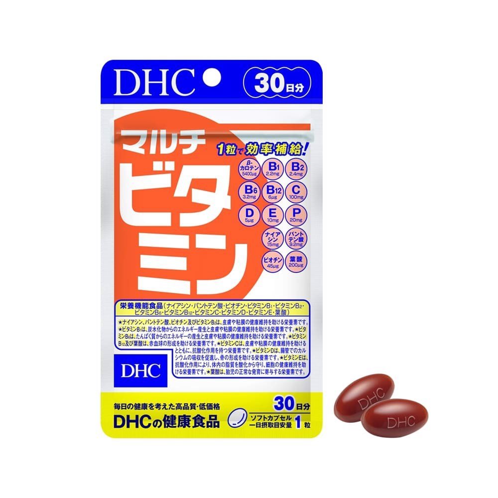 Viên uống vitamin tổng hợp dhc multi Vitamins tăng cường sức khỏe 30/90 ngày Extaste