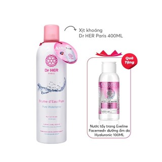 Xịt khoáng cấp ẩm da dr her paris chai lớn 400ml