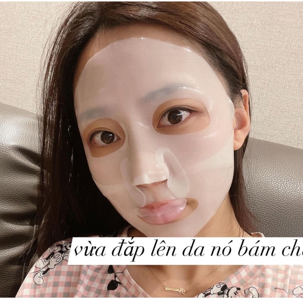 Mặt Nạ Collamelt VEMONTES Mask Pack hộp 5 miếng dưỡng ẩm tấm collagen thủy phân