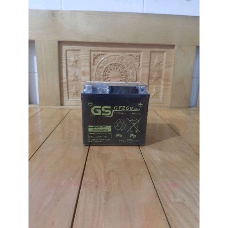 Ắc quy GS GTZ6V Xài cho SH Việt, Lead 125,AirBlade,Vision,SH mode,...