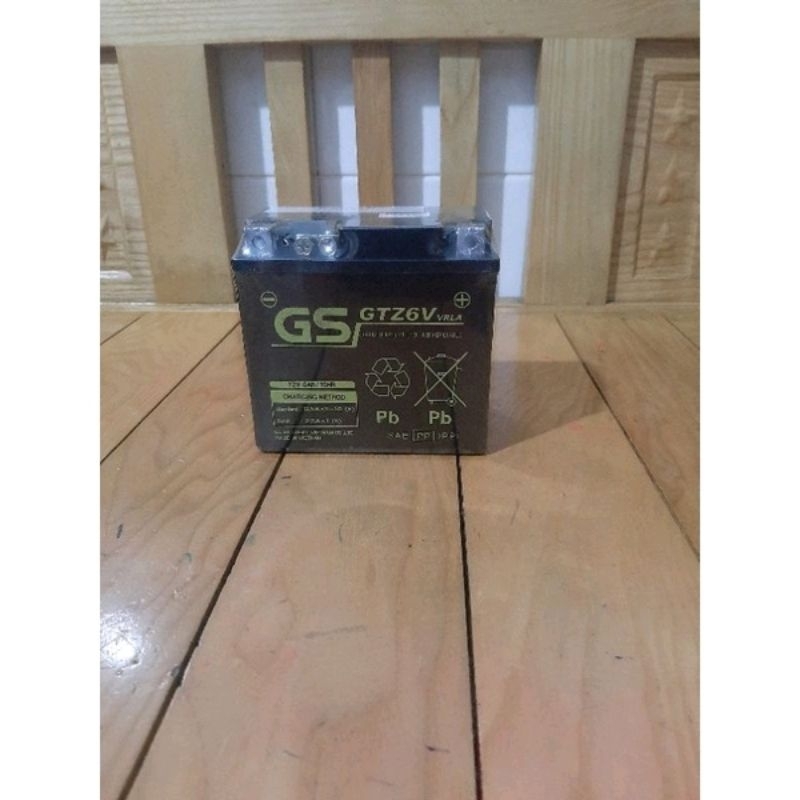 Ắc quy GS GTZ6V Xài cho SH Việt, Lead 125,AirBlade,Vision,SH mode,...
