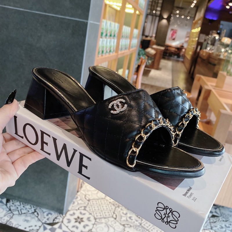 DÉP GÓT VUÔNG QUAI NGANG C N XÍCH 😍