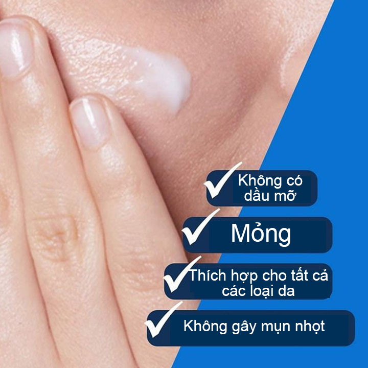 Làm trắng da CeraVe Facial Moisturizing Lotion PM 4% 89ML Kem dưỡng da phục hồi ban đêm