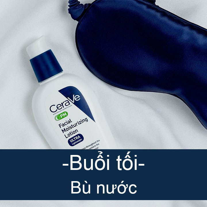 Làm trắng da CeraVe Facial Moisturizing Lotion PM 4% 89ML Kem dưỡng da phục hồi ban đêm