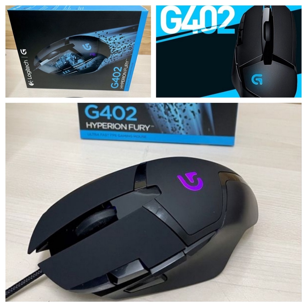 Chuột Gaming Có Dây LED RGB Chuột Máy Tính Chơi Game  Logitech G402 OEM