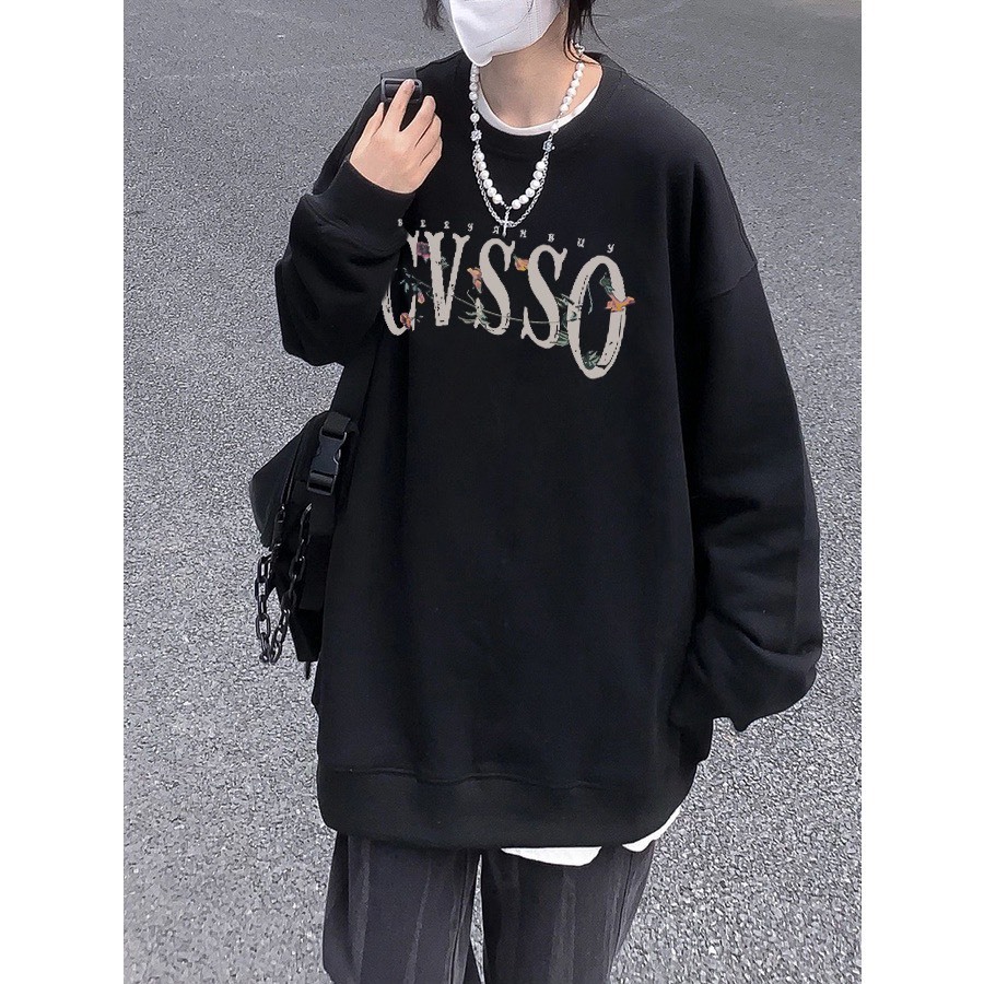 [RẺ VÔ ĐỊCH] Áo Hoodie Xanh Lưng Xương  Unisex -Nỉ kiểu form rộng tay bồng dáng đường phố học sinh
