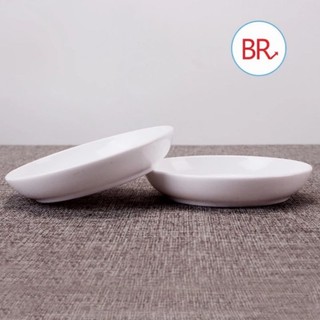 Sét 5 chiếc, 10 chiếc Đĩa chấm, bát chấm trắng Việt Nhật