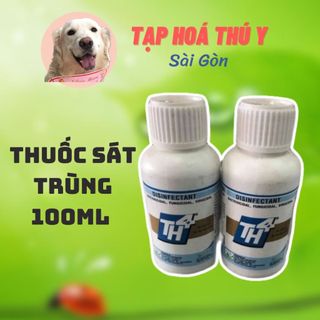 TH4 thuốc sát trùng chuồng trại chuồng chó chuồng mèo