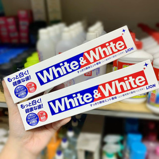 Kem đánh răng white & white của nhật