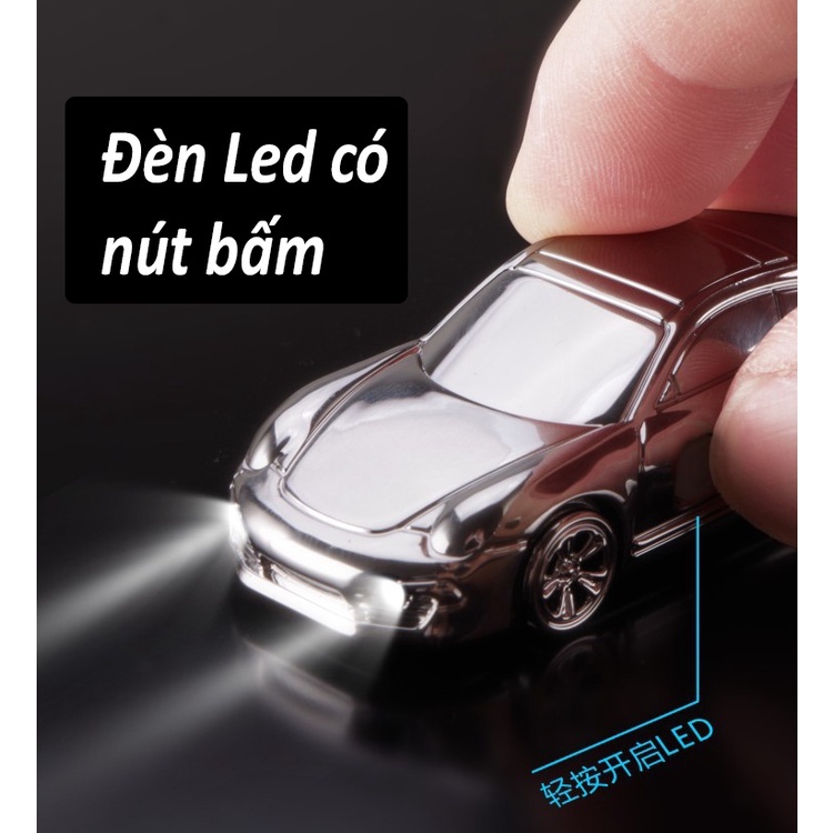 Quẹt Điện Plasma oto xe hơi móc khoá đa năng