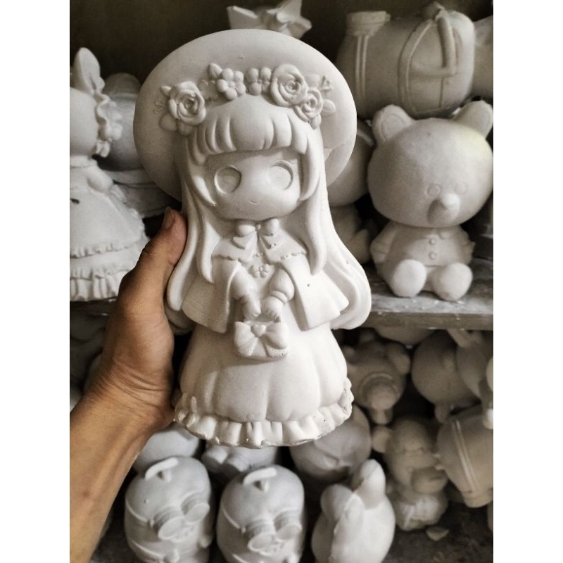 Tượng tô thạch cao các mẫu hót,17_22 cm