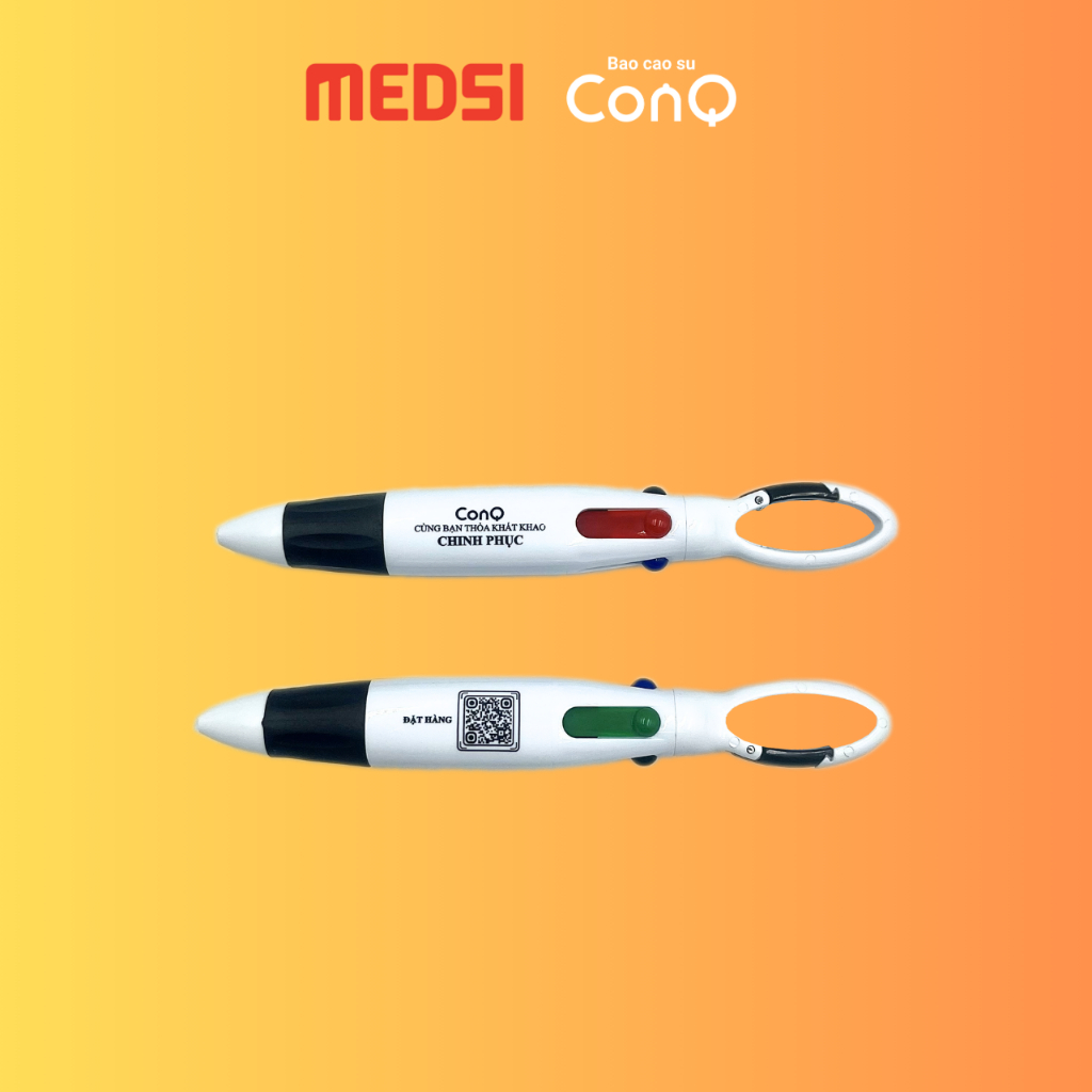 Bút bi tặng kèm đơn hàng