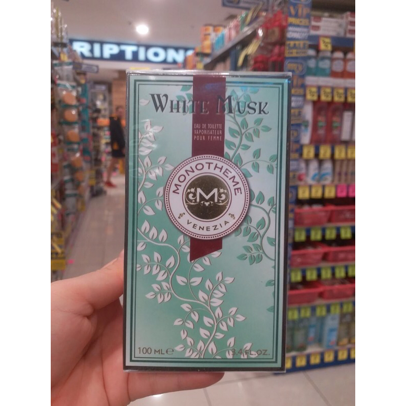 Nước hoa MONOTHEME WHITE MUSK EDT 100ml