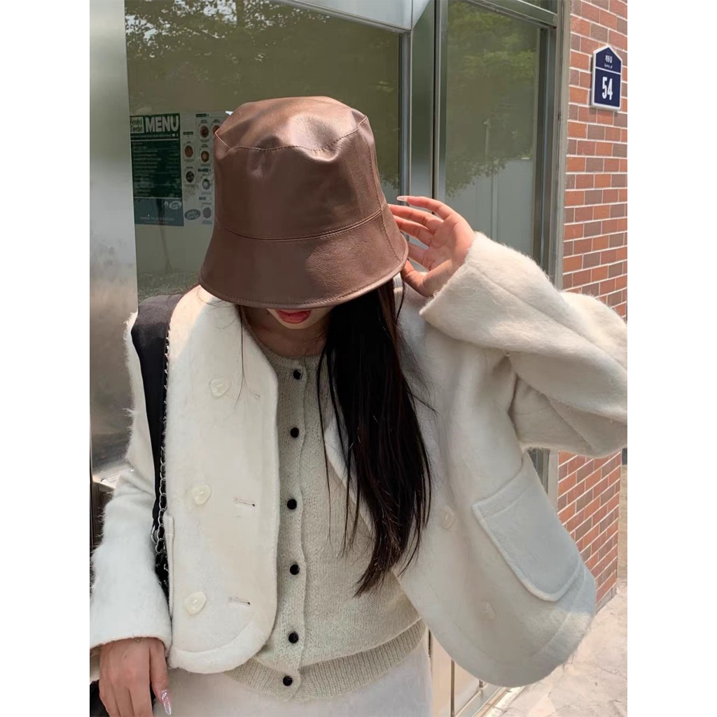 Mũ nón xô da Pu hot trend