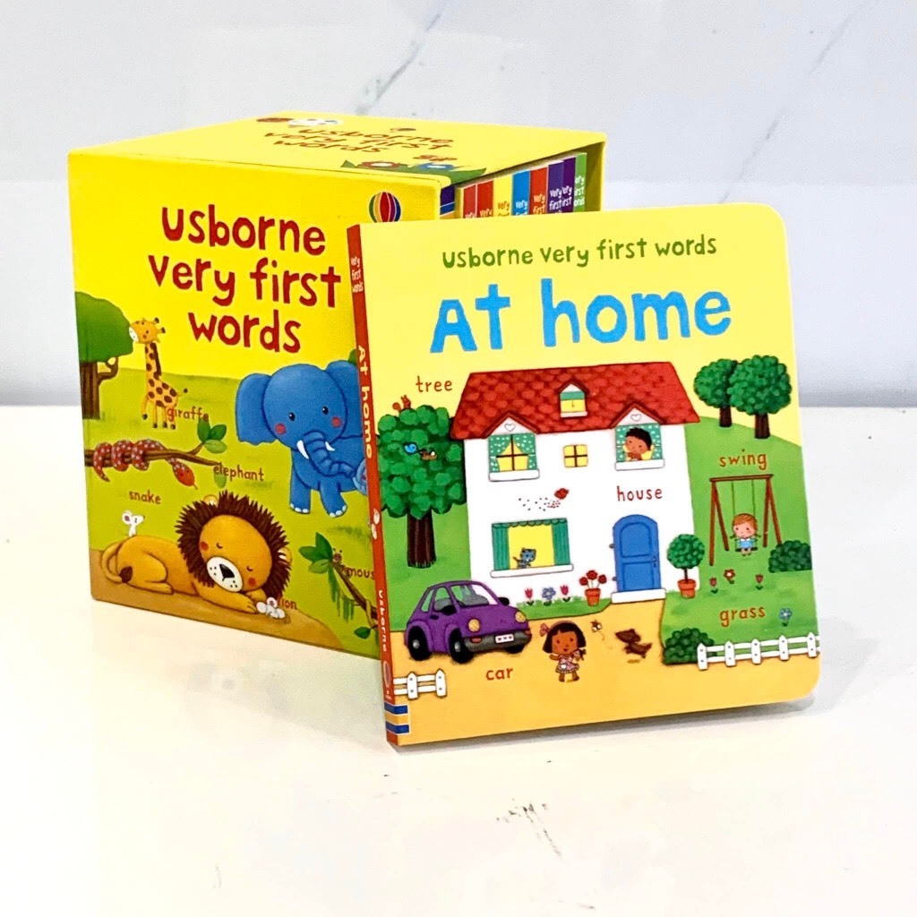 Usborne Very First Words Book kèm Audio , Đồ chơi giáo dục cho bé