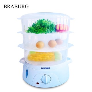 Nồi hấp điện 3 tầng Braburg B3K