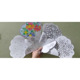 Combo Thiệp bó hoa tô màu (60,70,80,90 thiệp, 2,5k/1c)