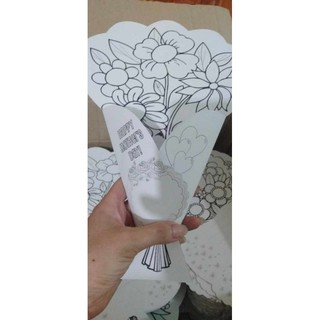 Combo Thiệp bó hoa tô màu (60,70,80,90 thiệp, 2,5k/1c)