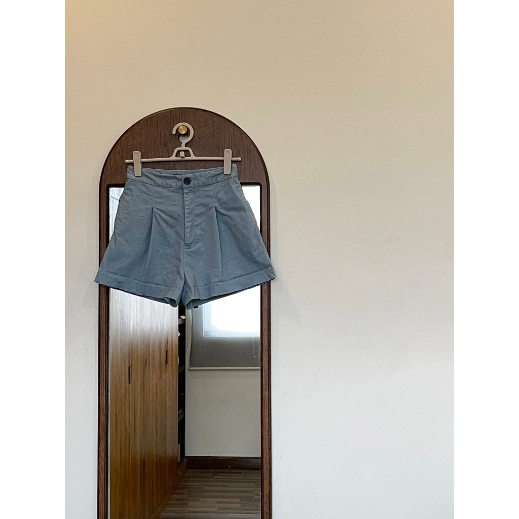 Pass Set Phối xanh baby blue gồm Áo Hoa Nhí April và Quần Short Dottie - có tách lẻ