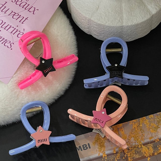 KẸP HQ STAR MIU (SIZE TRUNG) - CÓ SẴN (HÌNH THẬT SHOP CHỤP)