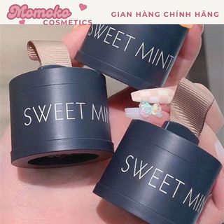 Phấn Che Chân Tóc SWEET MINT Che Hói Tạo Hiệu Ứng Dày Tóc Sweetmint SWMI33 Chính Hãng Chống Nước 2 Màu Nâu Và Đen