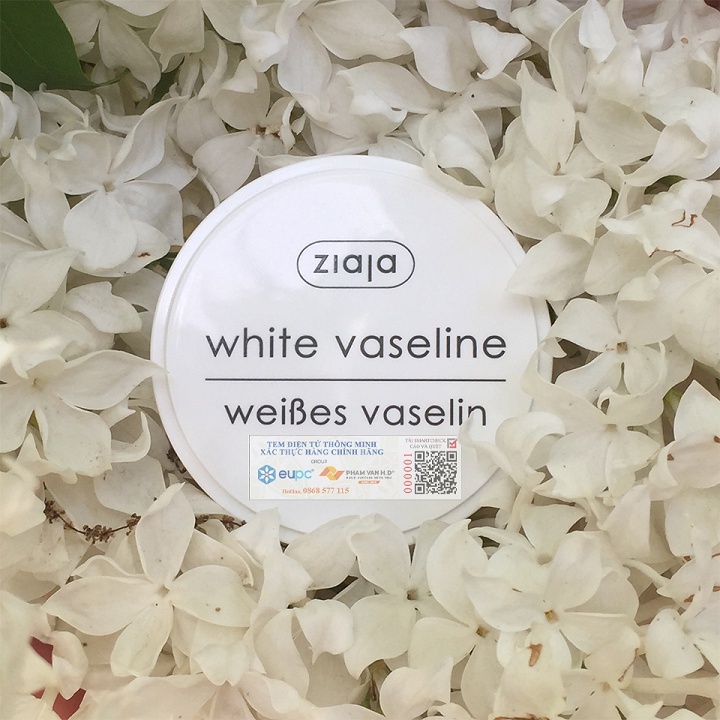 Sáp Giữ Ẩm Da Ziaja White Vaseline Giúp Bảo Vệ Da, Dưỡng Ẩm Sâu, Làm Mềm Da 30ml