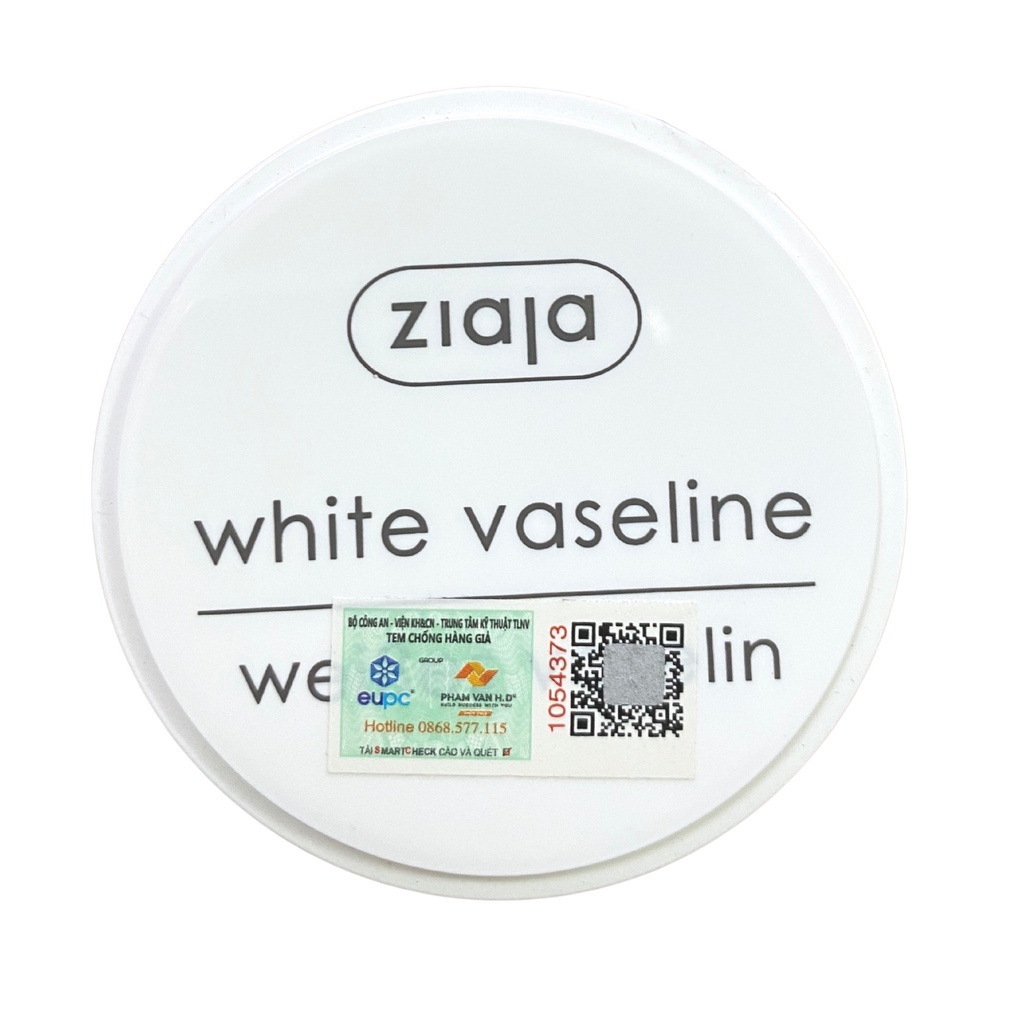 Sáp Giữ Ẩm Da Ziaja White Vaseline Giúp Bảo Vệ Da, Dưỡng Ẩm Sâu, Làm Mềm Da 30ml