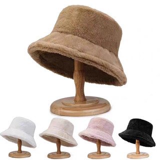 Nón bucket lông thỏ mịn