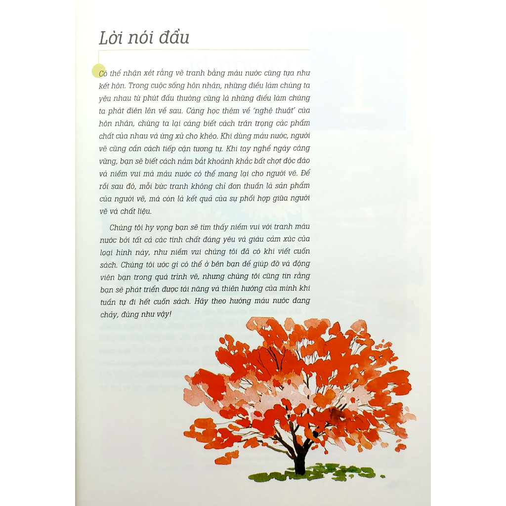 Sách - Vẽ Màu Nước Cho Người Mới Bắt Đầu