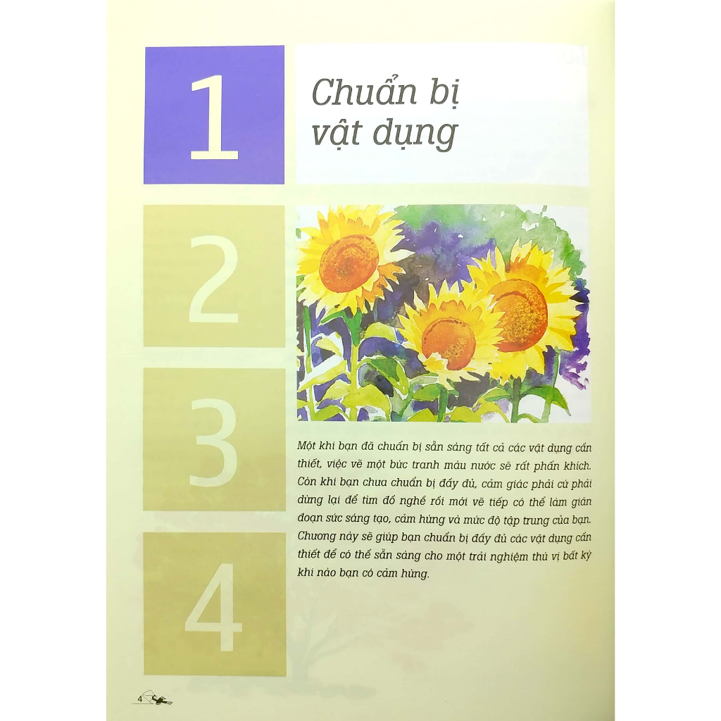 Sách - Vẽ Màu Nước Cho Người Mới Bắt Đầu