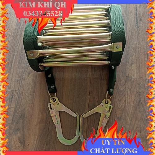 Thang dây thoát hiểm có móc, phòng cháy, chữa cháy độ dài 5m, 10m,15m,20m