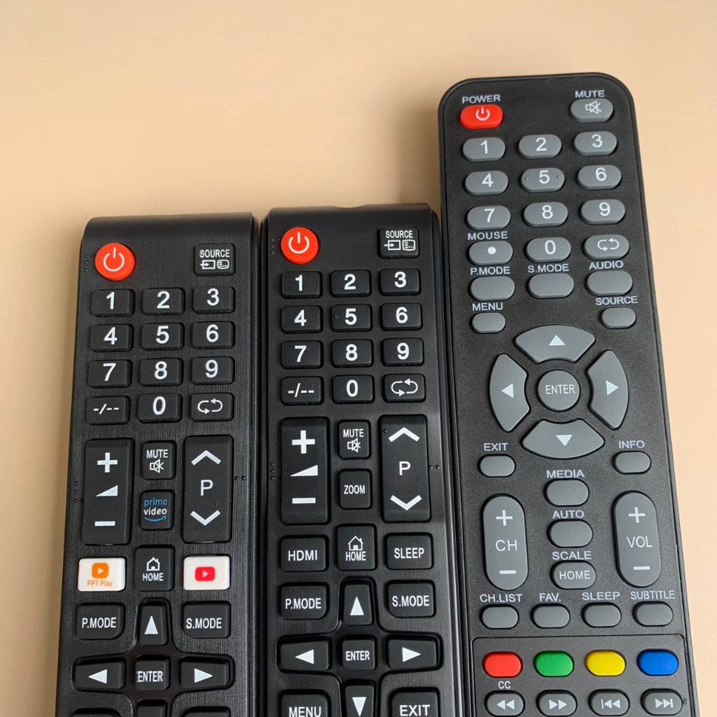 Điều khiển tivi Asiatic chính hãng các dòng Smart/Led/Lcd, remote tv asiatic hàng mới 100% - Tặng kèm pin