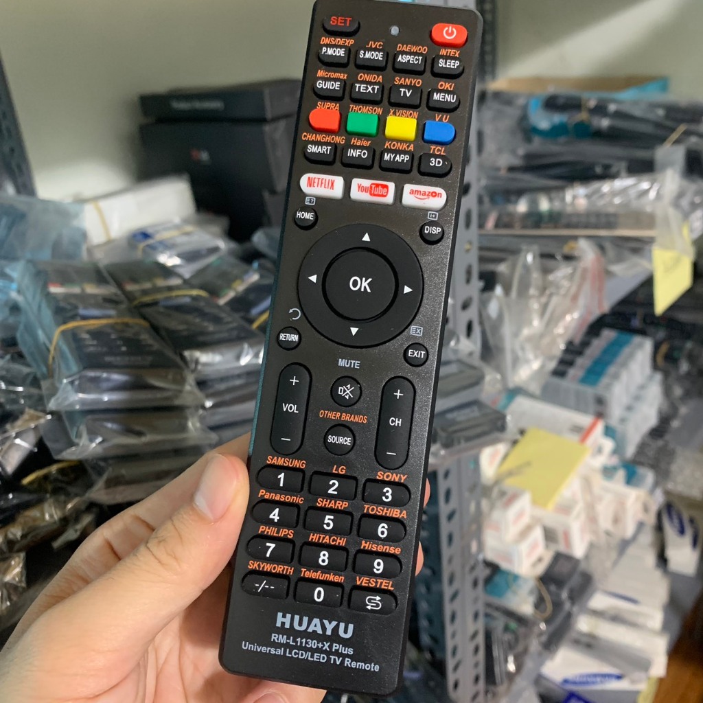 Điều khiển tivi Asiatic chính hãng các dòng Smart/Led/Lcd, remote tv asiatic hàng mới 100% - Tặng kèm pin