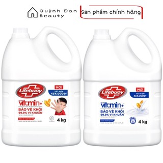Nước rửa tay lifebuoy can 4kg siêu tiết kiệm