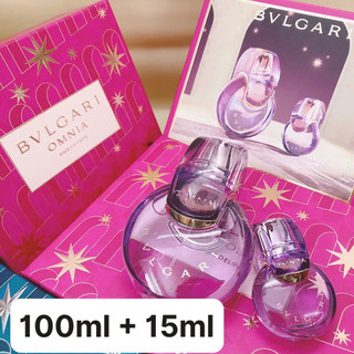 Set nước hoa Bvl OMNIA Amethyste 65ml,100ml + 15ml