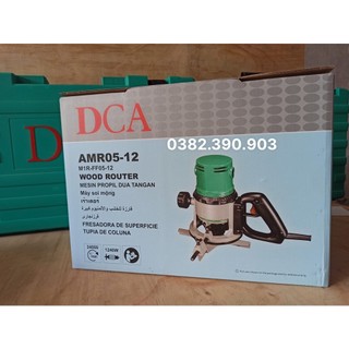 Máy phay gỗ 1240w dca amr05-12 - máy soi gỗ