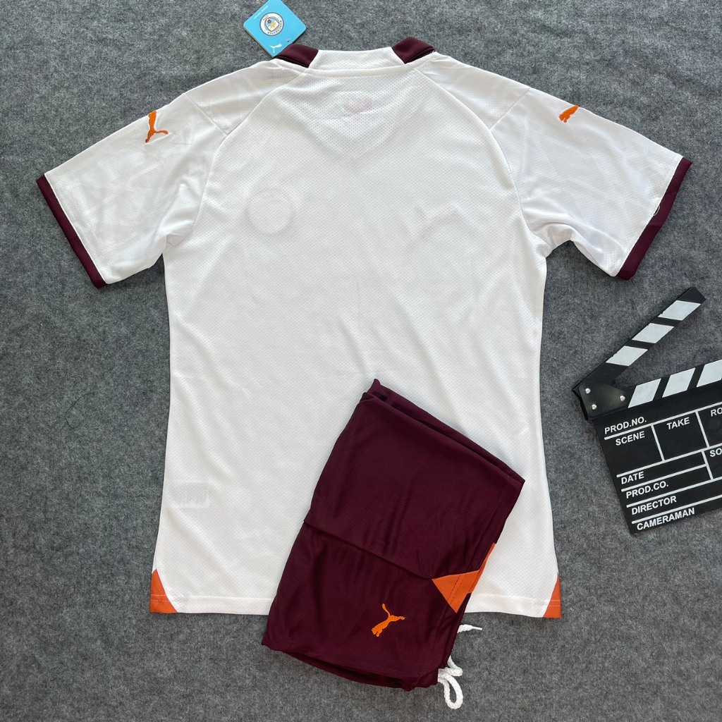 Áo Bóng Đá Man City Trắng Sân Khách 23\24, Áo Đá Banh Hàng Thái ĐÀM SPORT 3