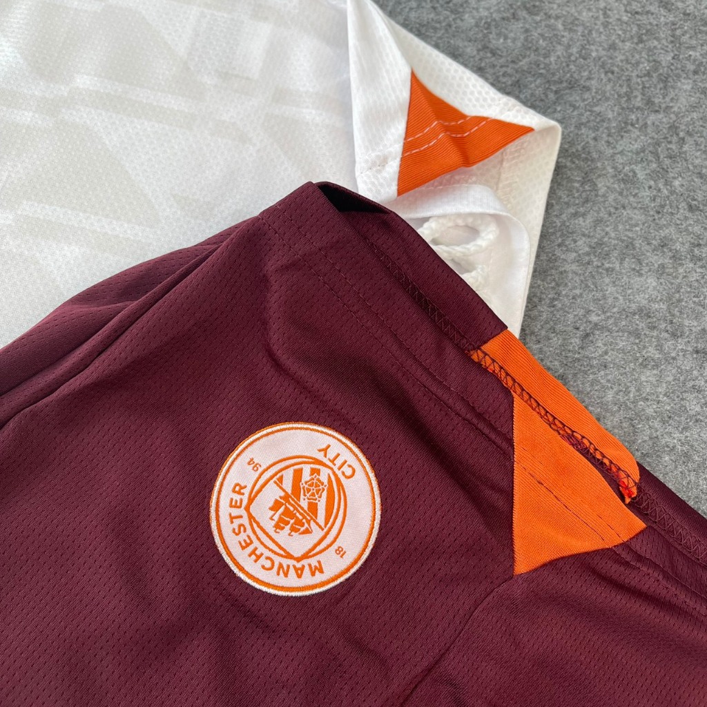 Áo Bóng Đá Man City Trắng Sân Khách 23\24, Áo Đá Banh Hàng Thái ĐÀM SPORT 3