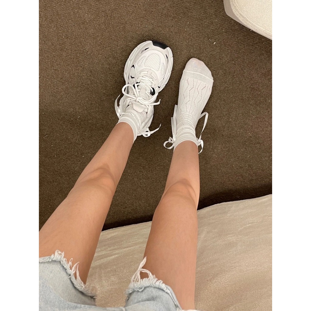 Giày nữ thể thao ELSU cá tính đế cao 5cm mới Mã 2233