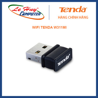 USB Tenda Thu Wifi Chuẩn Wi-Fi 6 AX300 W311MI V6.0 - Hàng chính hãng