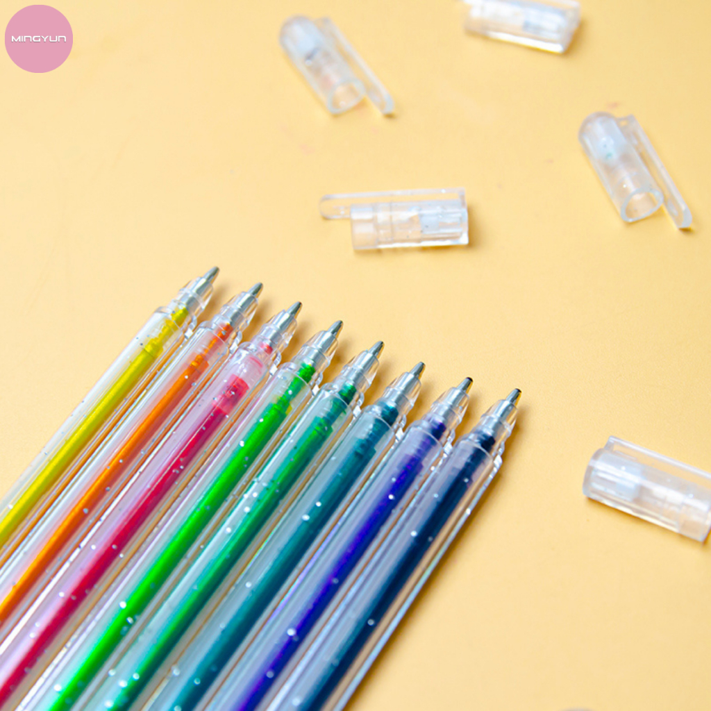 Bút Gel Kim Tuyến Nhiều Màu Sắc Dùng Vẽ, Tô, Trang Trí Sổ Tay