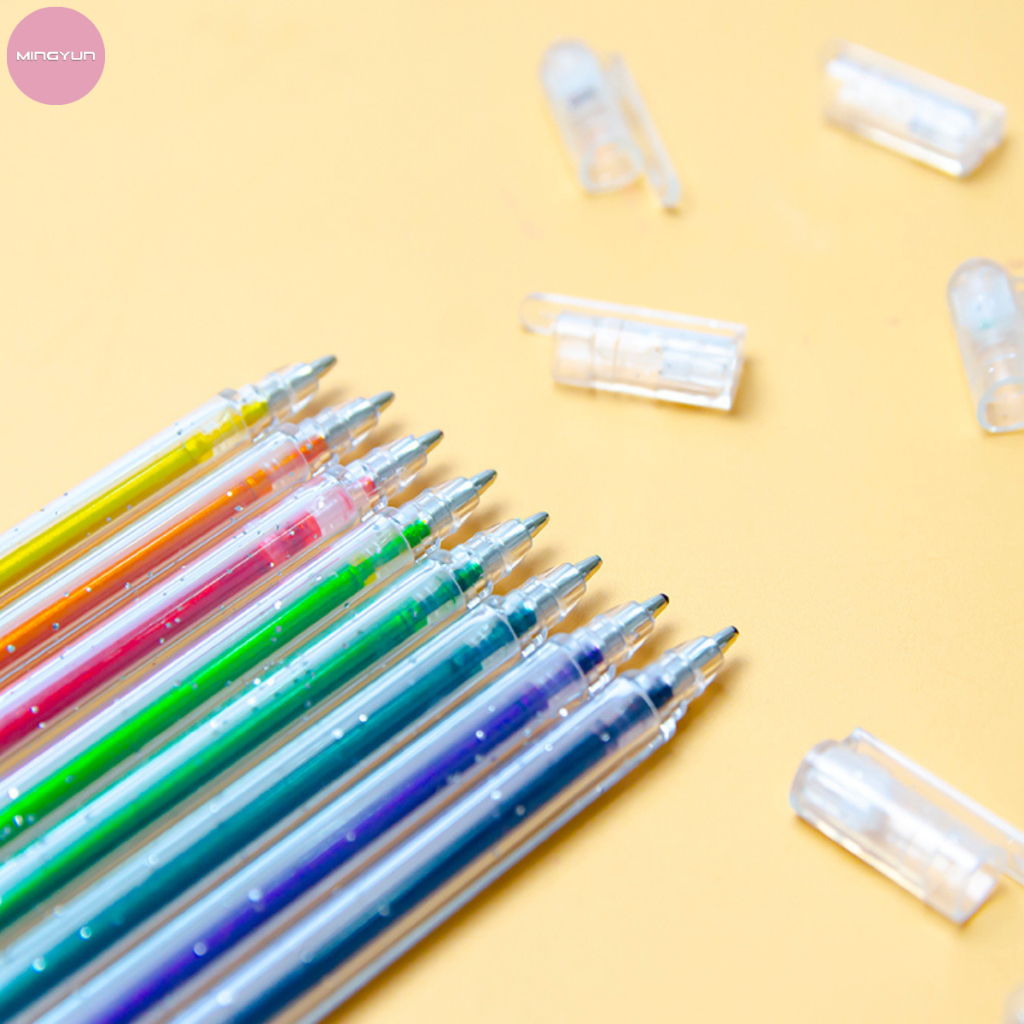 Bút Gel Kim Tuyến Nhiều Màu Sắc Dùng Vẽ, Tô, Trang Trí Sổ Tay