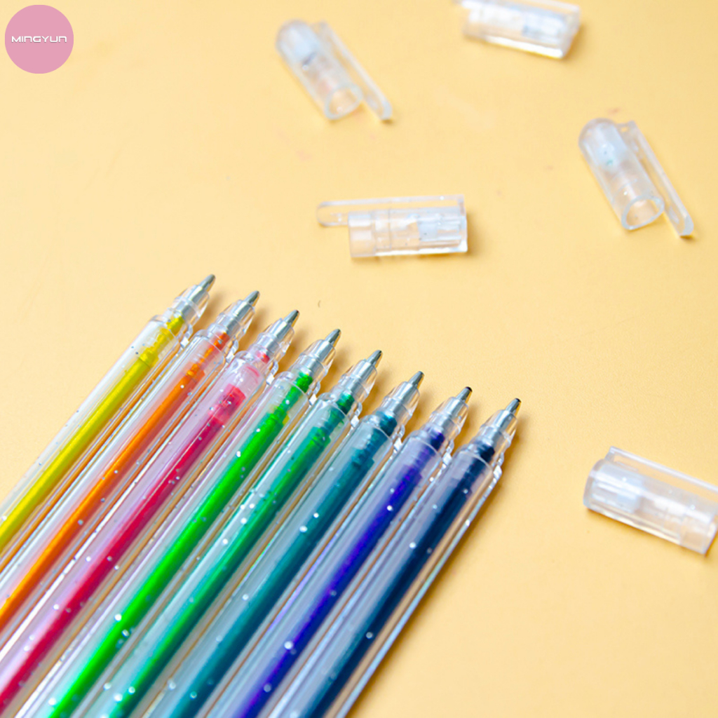 Bút Gel Kim Tuyến Nhiều Màu Sắc Dùng Vẽ, Tô, Trang Trí Sổ Tay