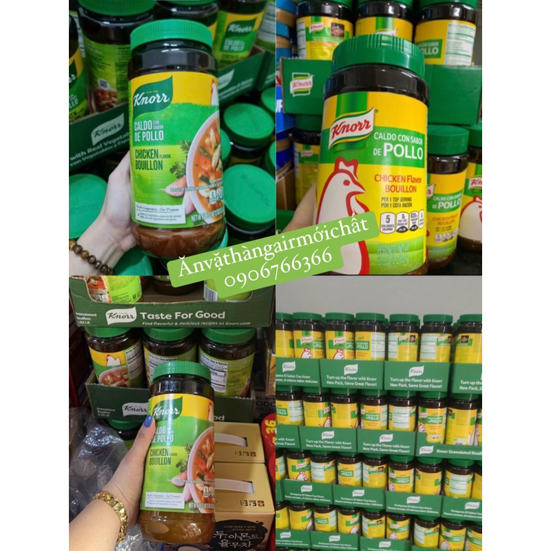 Hạt Nêm Knorr Mỹ 1.14 kg